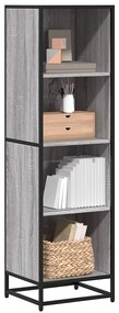 Estante 40x35x139 cm derivados de madeira cinzento sonoma