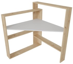 Secretária Kelly – Carvalho Branco – 93,6 cm x 114 cm