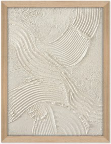 Quadro em tela pintado à mão emoldurado Sand Shadow