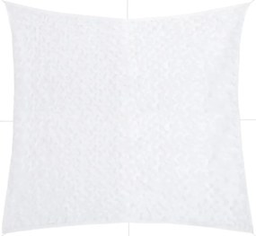 vidaXL Rede de camuflagem com saco de arrumação 416x402 cm branco