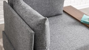 Sofá de 1 Lugar Fly – Cinza – 100x80x75 cm
