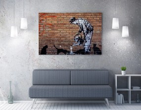 Pintura Decorativa em Tela WY50 – Multicolor – 70 x 100 cm