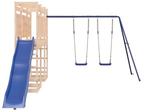 Conjunto de brincar p/ exterior madeira de pinho maciça