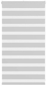 vidaXL Cortina de zebra 80x100 cm largura do tecido 75,9 cm poliéster