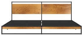 Estrutura de cama metal 200x200 cm