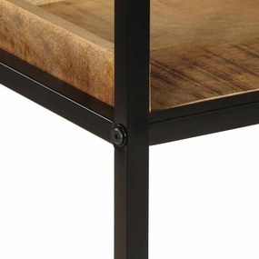 Estante 70x35x110 cm Madeira Sólida de Mangueira