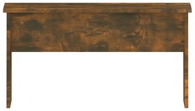 Mesa de centro80x50,5x41,5cm madeira processada carvalho fumado