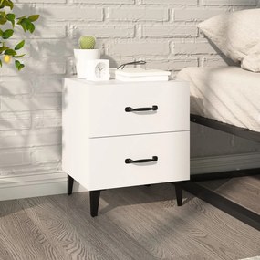 811988 vidaXL Mesa de cabeceira 40x35x47,5 cm branco