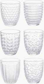Copos de vidro Geometrie, conjunto de 6