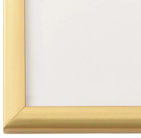 Molduras para parede 5 pcs 70x90 cm MDF dourado