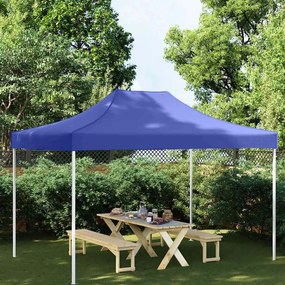 vidaXL Teto para tenda de festas 4x3 m 270 g/m² azul