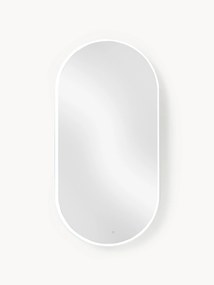 Espelho de parede oval com iluminação LED Starlight