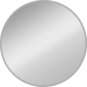 HOMCOM Espelho de parede, design moderno, 61 x 61 cm, Prata | Aosom Portugal