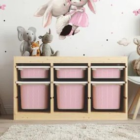 Autocolante para caixa IKEA TROFAST - padrão Waves