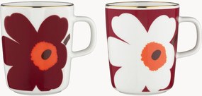 Canecas Juhla Unikko, conjunto de 2