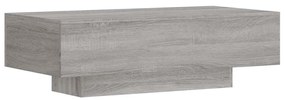 Mesa de centro 100x49,5x31 cm derivados de madeira cinza sonoma