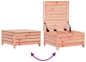 7 pcs conjunto sofás jardim madeira abeto-de-douglas