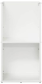 Suporte para lenha 40x30x80 cm aço laminado a frio branco