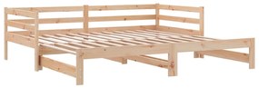Estrutura sofá-cama de puxar sem colchão 80x200 cm