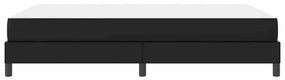 Cama Outros Preto 140 x 190 cm Couro sintético
