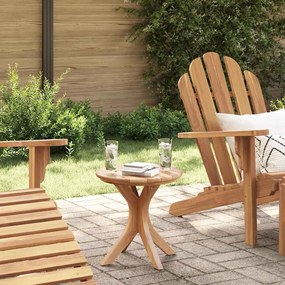 vidaXL Mesa de Jardim Ø40x41 cm Madeira Sólida de Teca