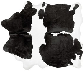 Pele de vaca em preto e branco com 3-4 m² NASQU Beliani