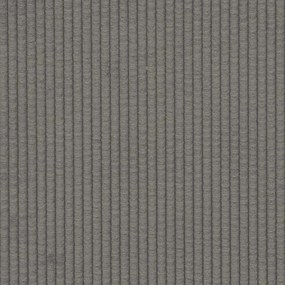 Poltrona 60 cm tecido corduroy cinzento-claro