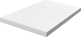 HOMCOM Colchão Dobrável 195x120cm, 10cm, Capa Lavável, Ideal para Hóspedes/Camping | Aosom Portugal