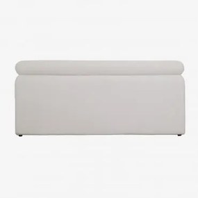 Cabeceira Estofada Cirene 180cm Tecido Branco & 150 Cm - Sklum