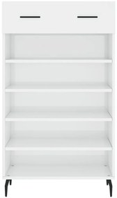 Sapateira 60x35x105 cm derivados de madeira branco brilhante