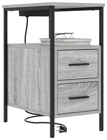Armários de Canto 2 pcs Sonoma cinzento 30 x 48 x 61 cm