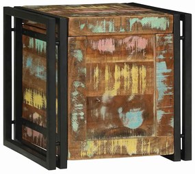 vidaXL Caixa de Armazenamento 40 x 40 x 40 cm Madeira Sólida de Acácia