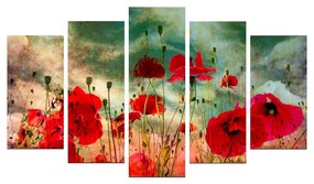 Quadro Decorativo MDF 5PMDF-6 – Multicolor – 110 x 60 cm