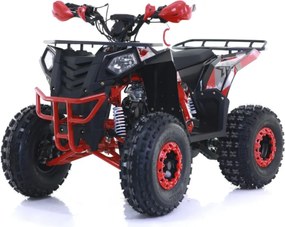 Mini moto 4 gasolina para crianças 125cc RFZ commander PRO R8 2024 semi-automático com marcha atrás Vermelha