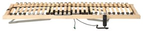 Estrado de ripas elétrico com 28 ripas 7 zonas 100x200 cm
