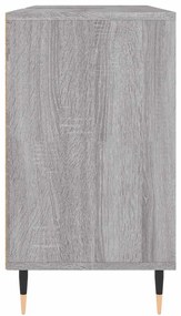 Armário de casa de banho 80x33x60 cm deriv.madeira cinza sonoma