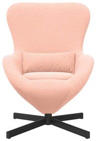 Poltronas, Reclinares e Cadeiras de Cama Rosa Médio Poliéster