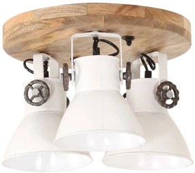 Candeeiro de teto industrial 25 W 42x27 cm E27 branco