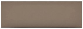 Painel parede 12pcs 90x30 cm couro artificial 3,24m² cappuccino