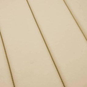 Almofadão p/ espreguiçadeira 186x58x4 cm tecido oxford bege