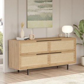 Console ON3 – Walnut – 160 cm x 74,3 cm x 44,5 cm