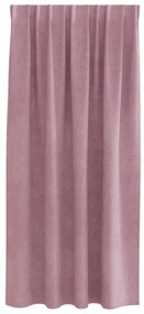 Cortinas Blackout vidaXL com fita superior 2 pcs Veludo Rosa Escuro