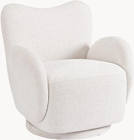Cadeira lounge estofada Harper