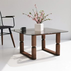 Mesa de Café Stoa – Bronze – 80x42x80 cm