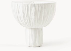 Candeeiro de mesa em tecido Maeva, Alt 40 cm
