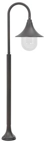 Candeeiro de pé para jardim E27 120 cm alumínio bronze