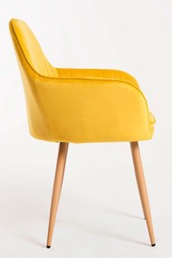 Pack 6 Cadeiras Chic - Amarelo