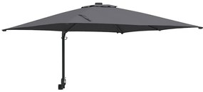 Guarda-sol de Jardim Antracite 248.5 x 247.5 x 160 cm tecido