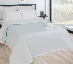 Sacos para edredão - 100% algodão percal 200 fios Meio branco: 1 capa P/ edredão fecha com fecho / Zip - 260x240 cm (largura  x comprimento )  + 2 fronhas 50x70 cm  fecha com pala interna