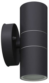 Candeeiros LED parede iluminação sup/inf exterior 2 pcs